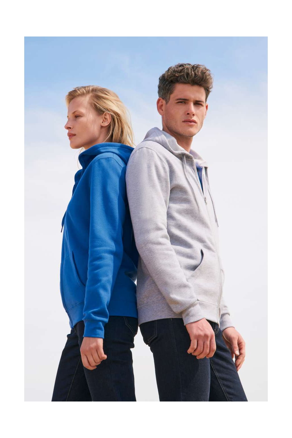 SOL'S STONE - UNISEX ZIP HOODIE Black (Vyberte barvu černá, Velikost XS)