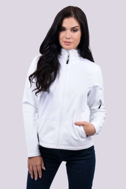 WOMEN’S 3-LAYER SOFTSHELL JACKET Black (Vyberte barvu černá, Velikost S)
