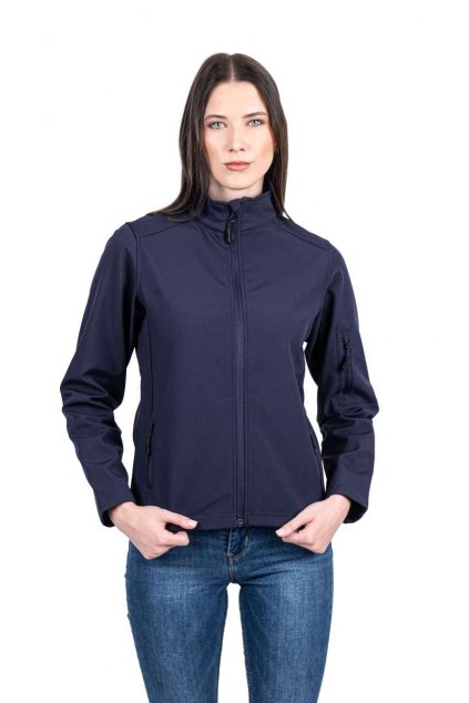 WOMEN’S 3-LAYER SOFTSHELL JACKET Black (Vyberte barvu černá, Velikost S)