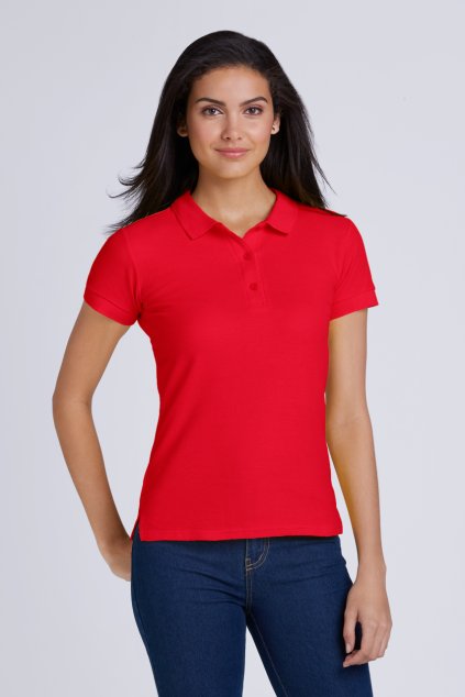 PREMIUM COTTON<SUP>®</SUP> LADIES' DOUBLE PIQUÉ POLO Light Blue (Vyberte barvu světle modrá, Velikost S)