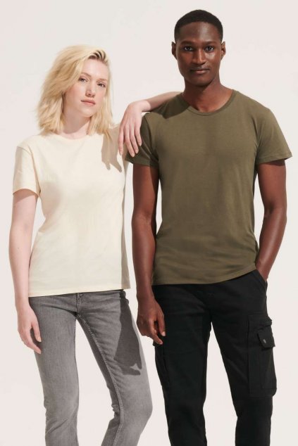 SOL'S RE CRUSADER - UNISEX ROUND-NECK T-SHIRT Deep Black (Vyberte barvu hlubinná černá, Velikost XS)