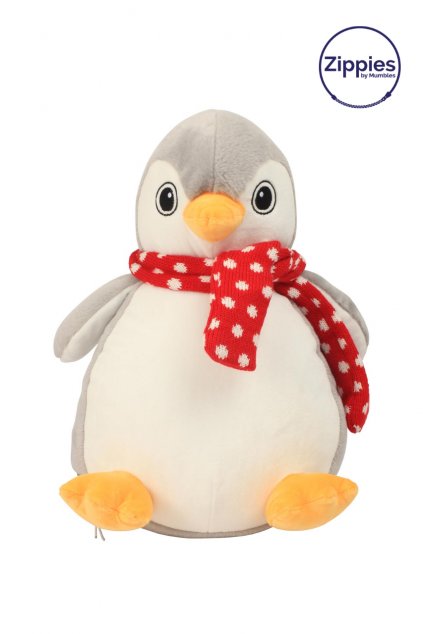 ZIPPIE PENGUIN Grey/White (Vyberte barvu šedá / bílá, Velikost U)