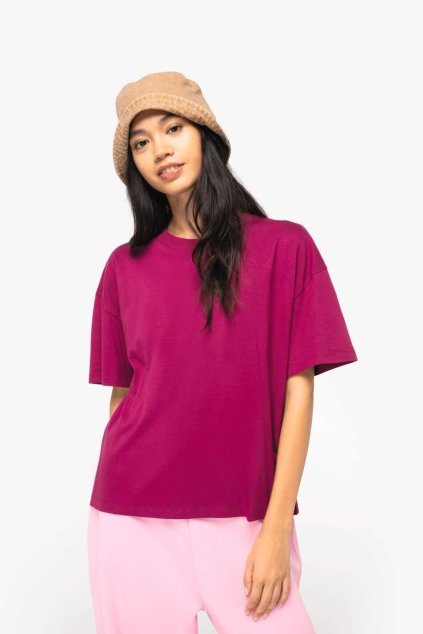 LADIES’ ECO-FRIENDLY OVERSIZED T-SHIRT Black (Vyberte barvu černá, Velikost S/M)
