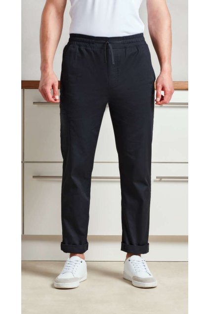 CHEF'S RECYCLED CARGO TROUSER Black (Vyberte barvu černá, Velikost S)
