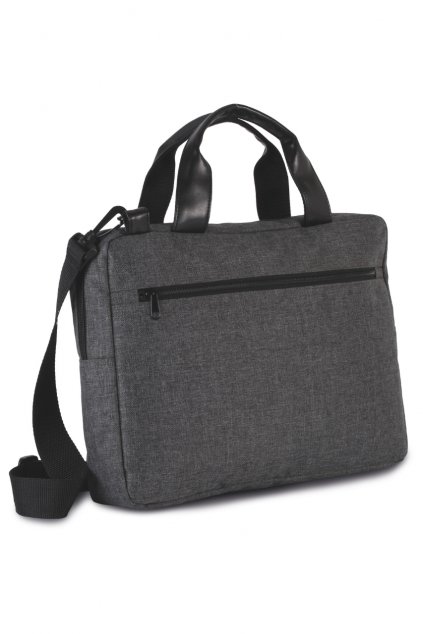 LAPTOP/DOCUMENT BAG Dark Grey (Vyberte barvu tmavě šedá, Velikost U)