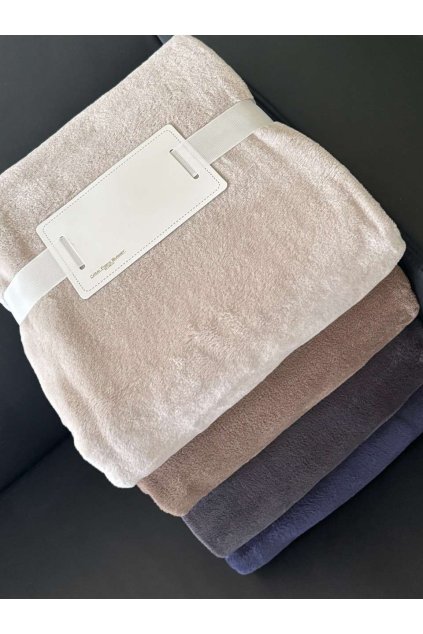 OLIMA CORAL FLEECE BLANKET Charcoal Grey (Vyberte barvu dřevěné uhlí šedé, Velikost U)