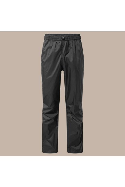UNISEX EXPERT PACKABLE OVERTROUSER (SHORT) Black (Vyberte barvu černá, Velikost XS)
