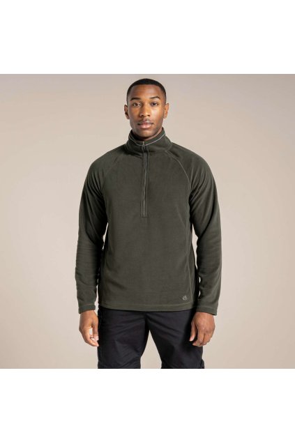 EXPERT CORY 200 FLEECE 1/2 ZIP Dark Cedar (Vyberte barvu Dark Cedar, Velikost XS)