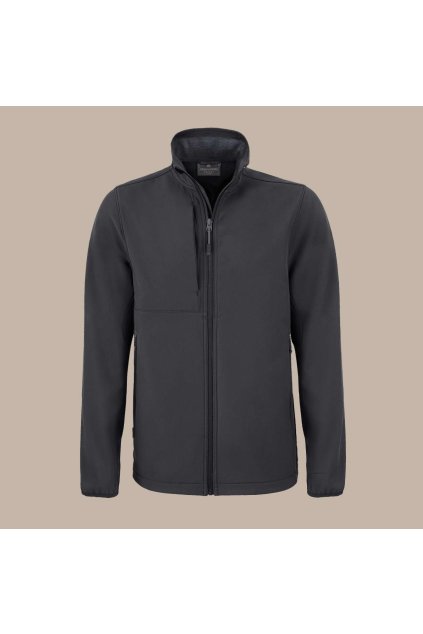 EXPERT MENS BASECAMP SOFTSHELL JACKET Carbon Grey (Vyberte barvu Carbon Grey, Velikost S)