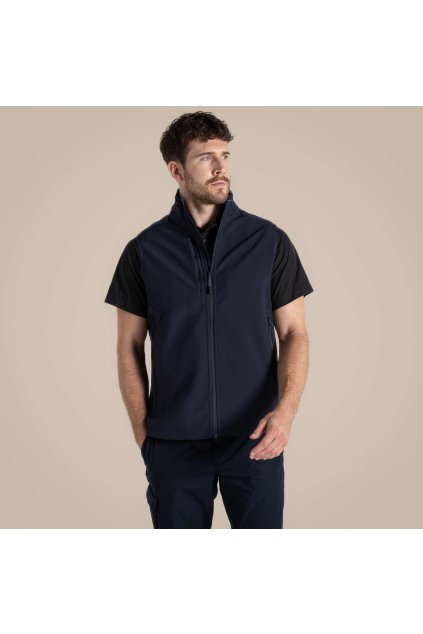 UNISEX EXPERT BASECAMP SOFTSHELL VEST Black (Vyberte barvu černá, Velikost S)