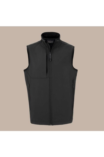 UNISEX EXPERT BASECAMP SOFTSHELL VEST Black (Vyberte barvu černá, Velikost S)