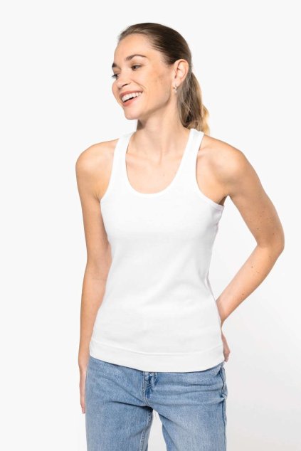 ANGELINA - LADIES' VEST Black (Vyberte barvu černá, Velikost L)