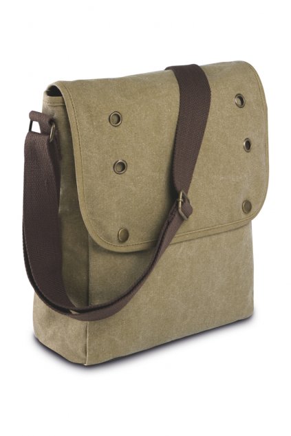CANVAS SHOULDER BAG Vintage Khaki (Vyberte barvu vintage khaki, Velikost U)