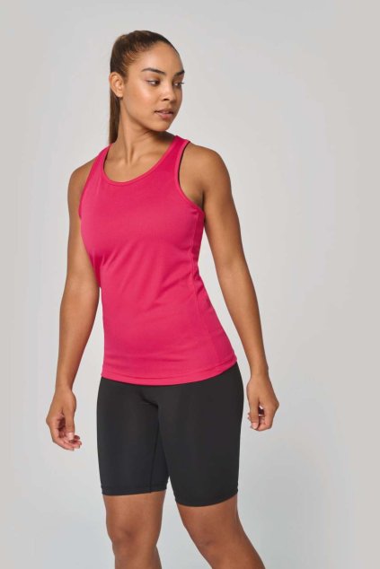 LADIES' SPORTS VEST White (Vyberte barvu bílá, Velikost XS)