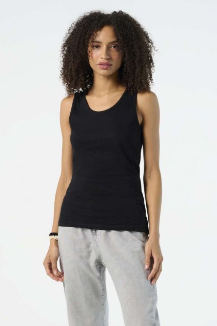 SOL'S JANE - WOMEN'S TANK TOP Deep Black (Vyberte barvu hlubinná černá, Velikost L)