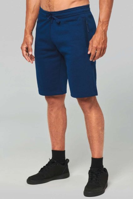 ADULT FLEECE MULTISPORT BERMUDA SHORTS Black (Vyberte barvu černá, Velikost XS)
