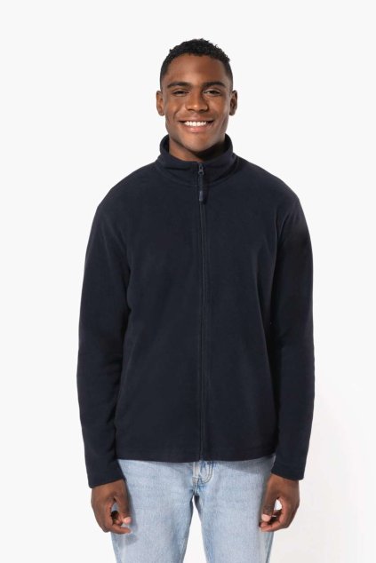 FULL ZIP MICROFLEECE JACKET Black (Vyberte barvu černá, Velikost XS)