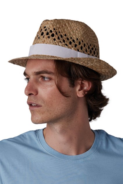 PANAMA STRAW HAT Natural (Vyberte barvu přírodní, Velikost 57)