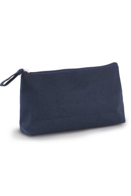COTTON CANVAS TOILETRY BAG Black (Vyberte barvu černá, Velikost U)