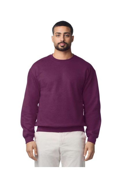 HEAVY BLEND™ ADULT CREWNECK SWEATSHIRT Ash (Vyberte barvu popelová šedá, Velikost 2XL)