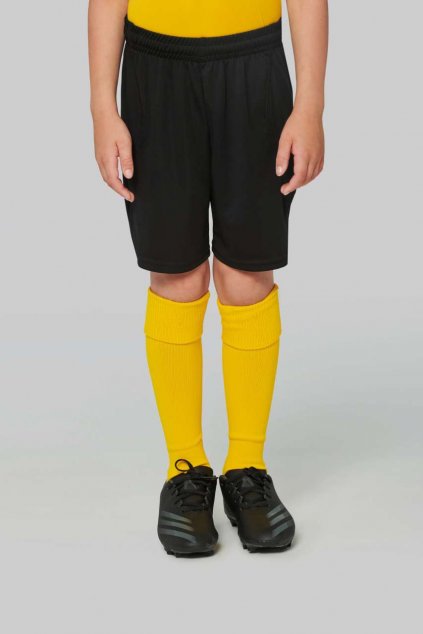 KIDS' SPORTS SHORTS Black (Vyberte barvu černá, Velikost 10/12)