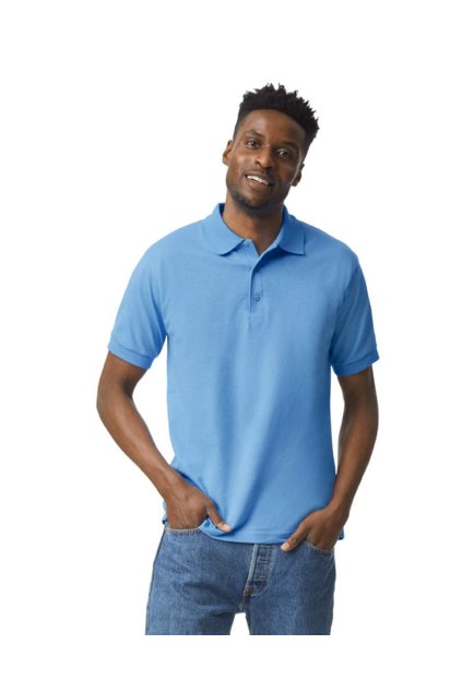 DRYBLEND® ADULT JERSEY POLO Navy (Vyberte barvu námořnická modrá, Velikost L)