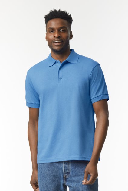 DRYBLEND® ADULT JERSEY POLO Navy (Vyberte barvu námořnická modrá, Velikost L)