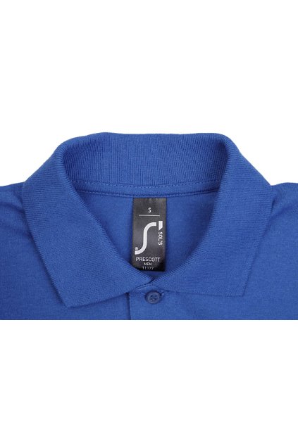 SOL'S PRESCOTT MEN - POLO SHIRT Deep Black (Vyberte barvu hlubinná černá, Velikost 2XL)
