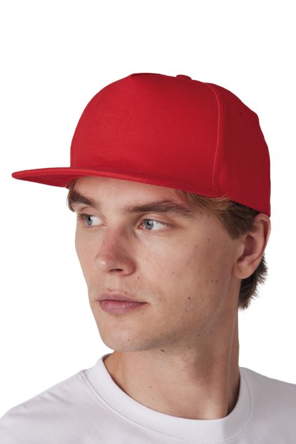 SNAPBACK CAP - 5 PANELS Black (Vyberte barvu černá, Velikost U)