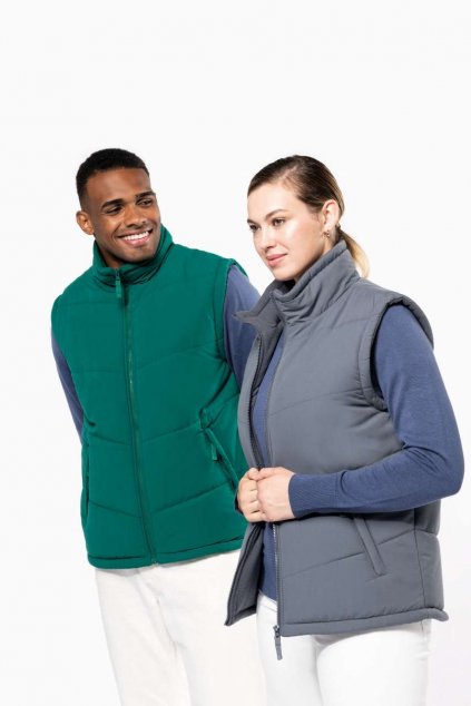 FLEECE LINED BODYWARMER Black (Vyberte barvu černá, Velikost M)