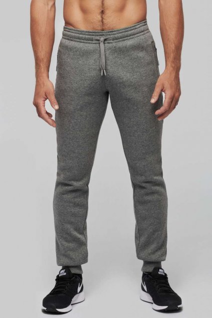 ADULT MULTISPORT JOGGING PANTS WITH POCKETS Black (Vyberte barvu černá, Velikost XS)