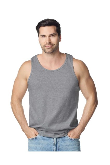 SOFTSTYLE<SUP>™</SUP> ADULT TANK TOP Black (Vyberte barvu černá, Velikost S)