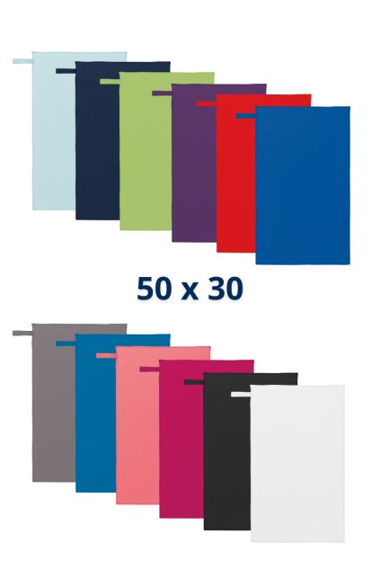 MICROFIBRE SPORTS TOWEL Lime (Vyberte barvu limetková, Velikost U)