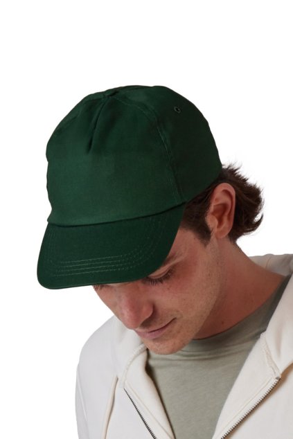 FIRST - 5 PANELS CAP Black (Vyberte barvu černá, Velikost U)