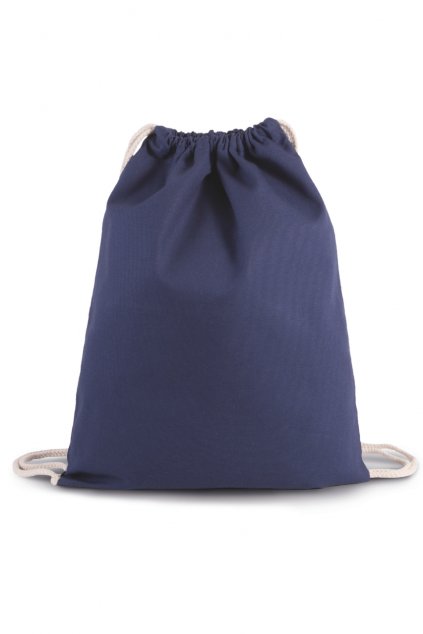 DRAWSTRING BAG WITH THICK STRAPS Black (Vyberte barvu černá, Velikost U)