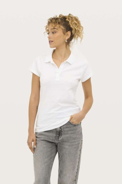 SOL'S PRESCOTT WOMEN - POLO SHIRT Deep Black (Vyberte barvu hlubinná černá, Velikost 2XL)