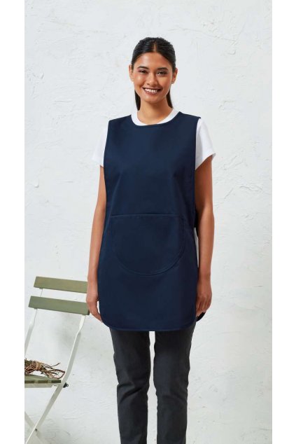 WOMEN'S LONG LENGTH POCKET TABARD Royal (Vyberte barvu královská modrá, Velikost S)