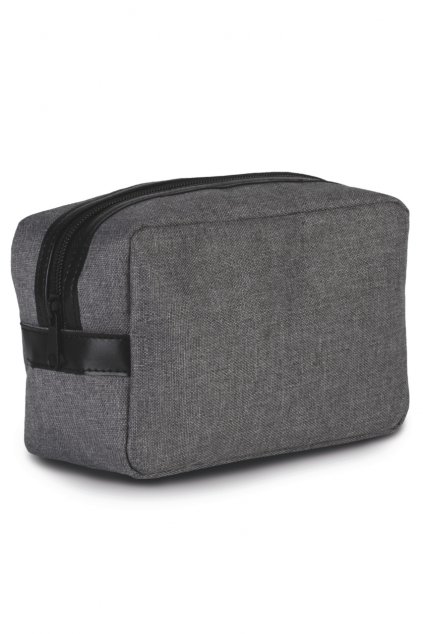 TOILETRY BAG Graphite Grey Heather (Vyberte barvu grafit šedý žíhaný, Velikost U)