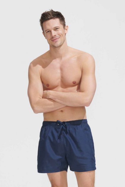 SOL'S SANDY - MEN'S SWIM SHORTS Black (Vyberte barvu černá, Velikost XS)