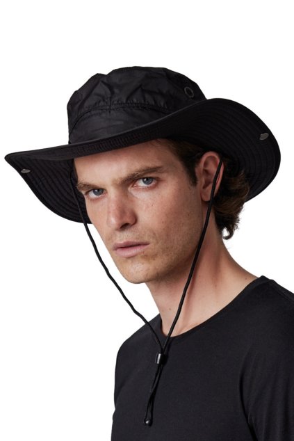 OUTDOOR HAT Black (Vyberte barvu černá, Velikost 56/58)