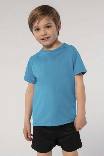 Dětské funkční tričko s raglánovými rukávy SPORTY