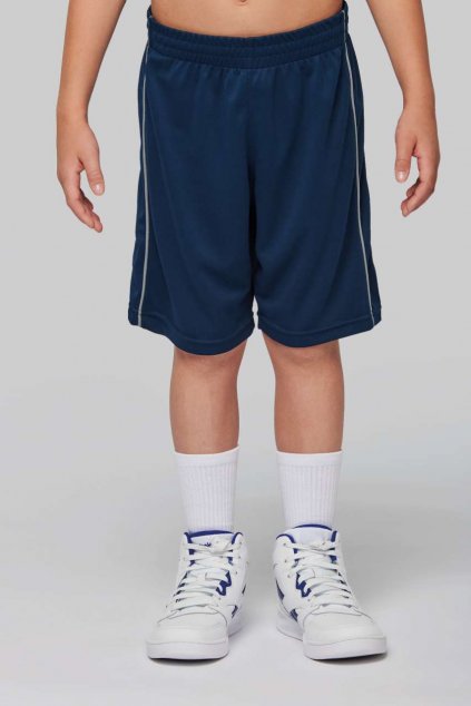 KID'S BASKET BALL SHORTS White (Vyberte barvu bílá, Velikost 6/8)