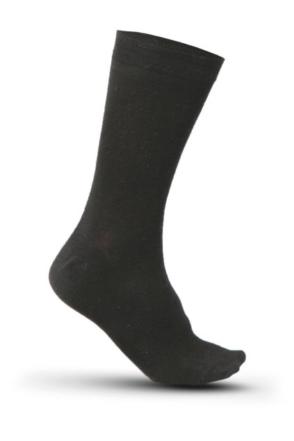 COTTON MIX CITY SOCKS Black (Vyberte barvu černá, Velikost 39/42)