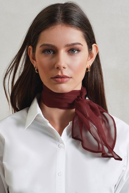 'COLOURS COLLECTION' PLAIN CHIFFON SCARF Turquoise (Vyberte barvu tyrkysová, Velikost U)