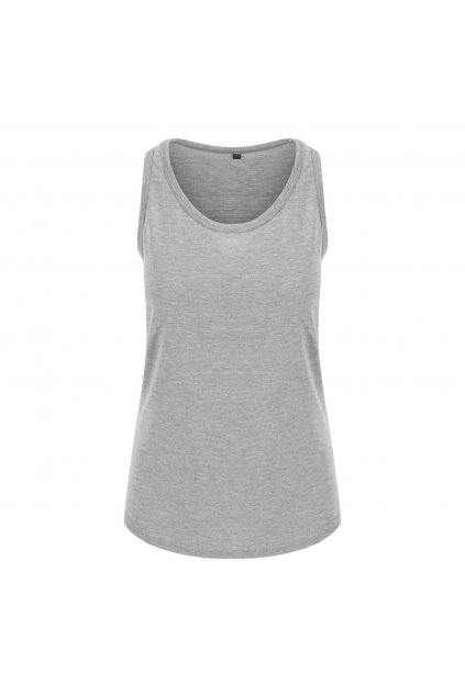 WOMEN'S TRI-BLEND VEST Heather Black (Vyberte barvu černá žíhaná, Velikost S)