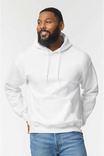 DRYBLEND<SUP>®</SUP> ADULT HOODED SWEATSHIRT Ash (Vyberte barvu popelová šedá, Velikost 2XL)