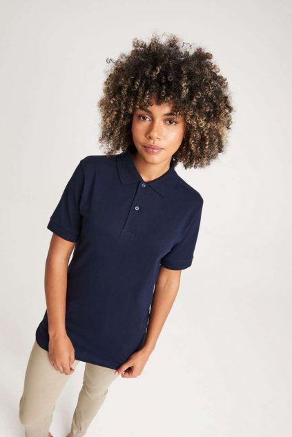 STRETCH POLO Black (Vyberte barvu černá, Velikost S)