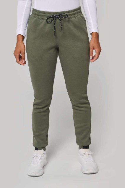 LADIES’ TROUSERS Deep Grey Heather (Vyberte barvu hlubinná šedá žíhaná, Velikost S)