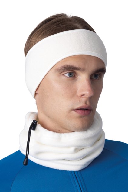 POLAR FLEECE HEADBAND Black (Vyberte barvu černá, Velikost U)
