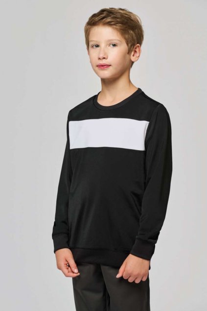 KIDS' POLYESTER SWEATSHIRT Sporty Red/White (Vyberte barvu sportovní červená / bílá, Velikost 6/8)
